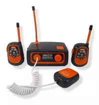 Base Con Handy Y Walkie Talkie Comunicadores Portátiles