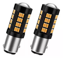 2 Focos Estróbos Leds Cuarto Stop 1157 1034 Bay15d P21/5w