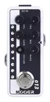 Pedal De Efectos Mooer Matchbox Preamplificador True Bypass Color Negro-gris