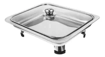 Chafing Dish Con Tapa Buffet Dish Tray Para Fiestas, Derecho