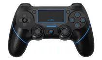 Joystick Level Up Cobra X Ps4 / Ps3 / Pc Negro Y Azul Color Negro/azul