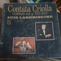 Portada Luis Landriscina Contata Criolla Opas 22 Y Yo 23 P2