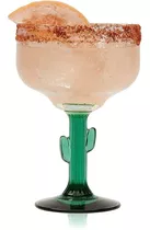 Copas De Margarita Cactus De Libbey, Juego De 4