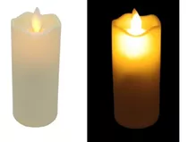 Kit 6 Velas De Led Eletrônica Chama Viva + 12 Pilhas Aa