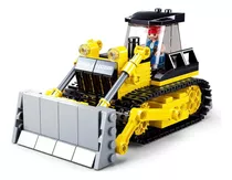 Cubic Construção Trator Escavadeira 231pcs Compatível Lego