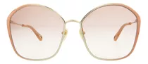 Gafas Chloe Designer: Moda Naranja Nude Para Mujer