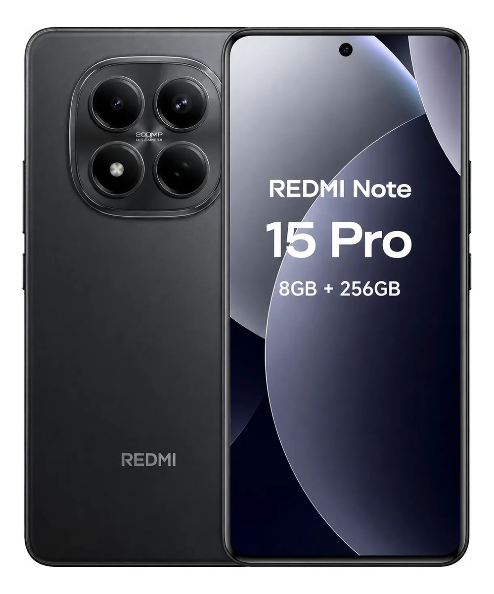 Xiaomi Note 15 Pro 4g Poled 8gb + 256gb 200mpx 6500mah Nfc Negro