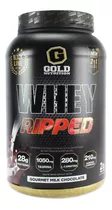Whey Ripped 2lbs Gold Nutrition C/matrix Fat Burn Chocolate