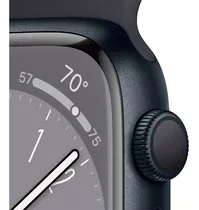 Apple Watch S8 Gps 41mm Gray+1 Ano Garantia+nf+lacrado