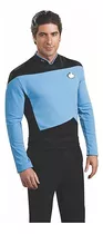 Camisa Star Trek (nova Geração ) Azul (tamanho Medio)