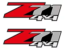 Adhesivo Camioneta Laminado Logo Z71 4x4 Silverado