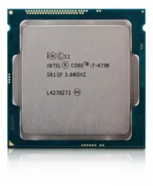 Processador 1150 Core I7 4790 3,6ghz/8mb S/cooler Tray Intel