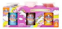 Kit Slime Unicornio 3 Unidades 236ml Elmers