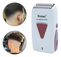 Shaver Kemei Profissional Barbeador Elétrico Original Km3382