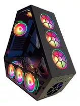 Gabinete Pc Gamer X-treme Armor 8 Cooler Rgb Vidrio C Remoto