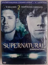 Dvd Box Supernatural Sobrenatural 2a Temp. Completa Lacrad