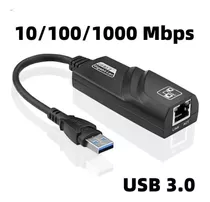 Adaptador Ethernet Usb 3.0 Lan Rj45 Gigabit 10/100/1000mbps