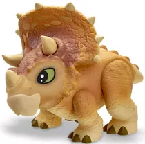 Boneco Dinossauro Triceratops Dino Baby Jurassic World Pupee