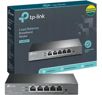 Roteador Cabeado Tp Link Dual Wan Tl R470t+ Load Balance