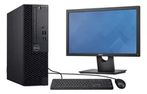  Dell 3060 Desktop + Monitor Dell Core I3 8 Geração 8gb Ssd 240gb