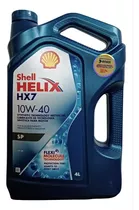 Aceite  10w40 Shell  Hx7.   4lt. Original Enex