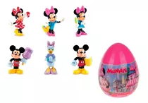 Set Figuras Mickey Mouse Minnie Donald Daisy Pluto Goofy 7cm