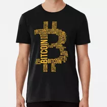 Remera Collage De Bitcoin Btc Algodon Premium