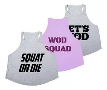 Pack X3 Sudaderas Musculosas Mujer Crossfit Gym Fitness