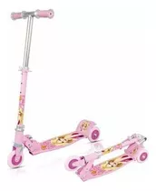 Patinete Infantil Radical 3 Roda 50kg Belinda Ajustável Rosa