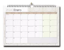 Planner Planificador Calendario Mensual A3 Lineas 1 Anillado