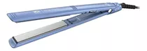 Plancha Alisadora Gama Elegance Blue Titanio 3d Ultra Ion Color Azul