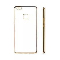 Protector Tpu Borde Color Platinado Huawei P10 Lite