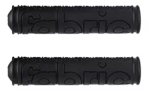 Puños Para Bicicleta Fabric Push Grip Goma 135mm - Muvin Color Negro