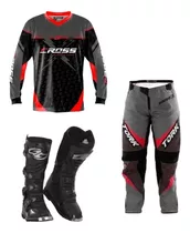 Kit Roupa + Bota Trilha Motocross Pro Tork Insane X 2019 