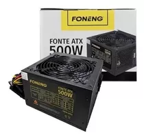 Fonte De Alimentação Para Pc Foneng Hdw-0002 500w  Preta 110v/220v