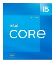 Procesador Intel I5 12400f 12gen 4,40 Ghz Lga 1700 12va Gen