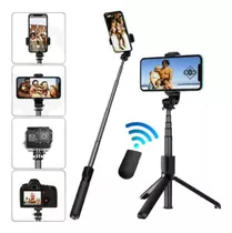 Trípode Selfie Stick Con Control Bluetooth Para Cámara De Teléfono Celular