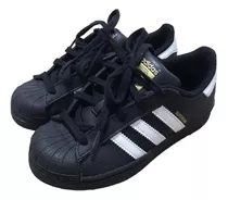 Zapatilla Nene Negra adidas Superstar Talle 12 1/2 Us