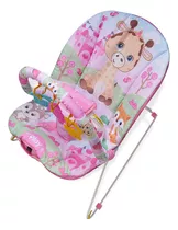 Cadeira Descanso Infantil Musical Vibratória Bebê Gigi