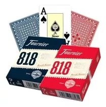 Cartas De Poker Fournier Modelo 818 Naipes Poker X 2 Mazos