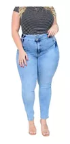 Calça Jeans Feminina Plus Size Cintura Alta Skinny  Promoção