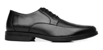 Zapato Derby  Flexi Para Hombre Estilo 407802 Negro