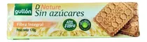 Galleta Fibra Integral Diet Nature Sin Azucar Gullon X 170 Gr