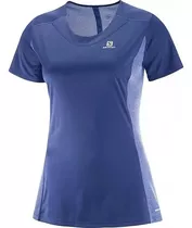 Remera Salomon Mujer Tecnica Trail Run Importada Full Salas