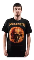 Camiseta Oficial Megadeth Whos Burning Rock Activity