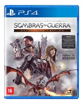 Terra-média: Sombras Da Guerra: Definitive Edition - Ps4