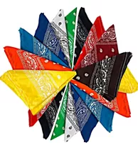 Pañoleta Bandana Diseño Estampada Colores 49cm