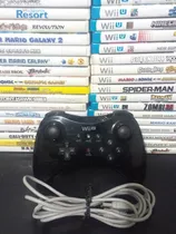Joystick Mando Pro Controller Wiiu Con Cable Original Wii U 