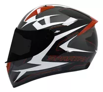 Casco Moto Spartan Stinger Certificado Ece2205 Rojo Brillo