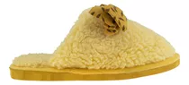 Pantufla Roberta Amarillo Mujer Topsoc